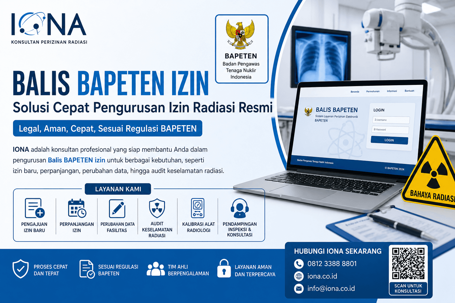 Balis BAPETEN Izin: Jasa Pengurusan Cepat dan Resmi | IONA