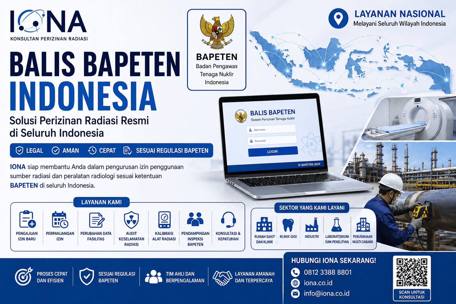 Balis BAPETEN Indonesia: Jasa Pengurusan Izin Cepat dan Resmi | IONA