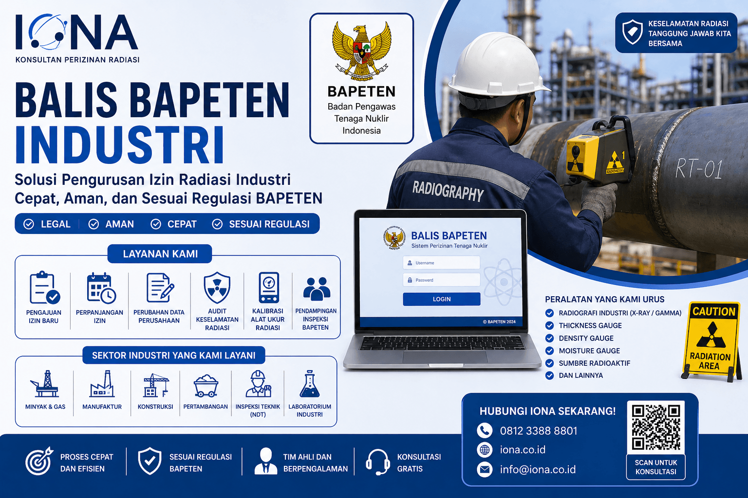 Balis BAPETEN Industri: Jasa Pengurusan Izin Cepat dan Resmi | IONA