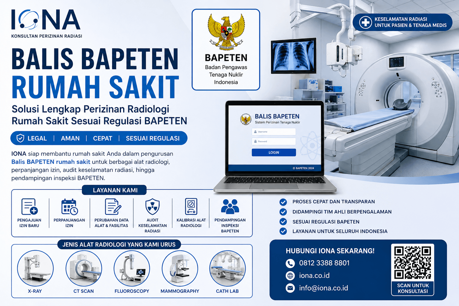 Balis BAPETEN Rumah Sakit: Jasa Pengurusan Izin Cepat | IONA